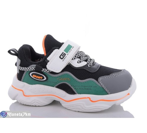 Дитячі кросівки на весну/осінь (8 пар р.27-32) чорний  "Laifakids"