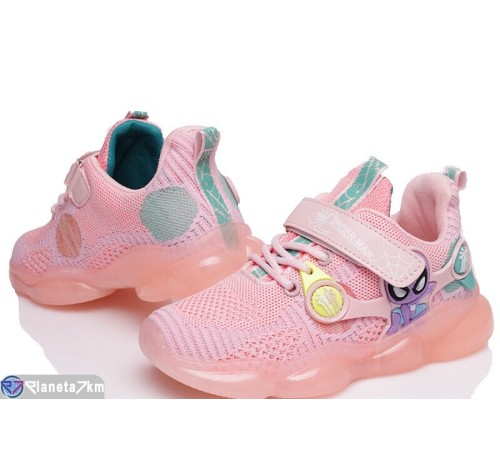 Дитячі кросівки на весну/осінь (6 пар р.32-37) рожевий  "TIMUS-OPT"