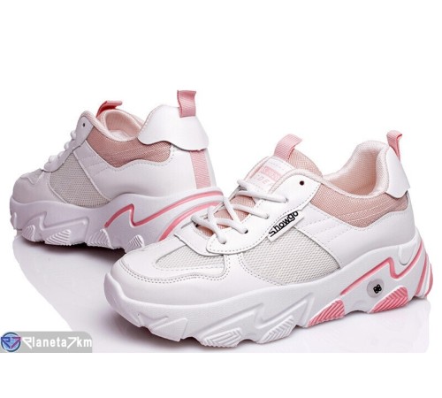 Кросівки жіночі на весну/осінь (5 пар р.36-38) білий  "TIMUS-OPT"