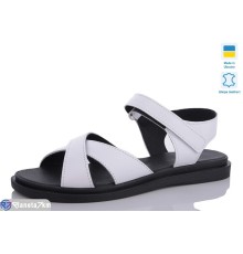 Босоніжки жіночі на літо (6 пар р.41-43) білий  "LIKA"