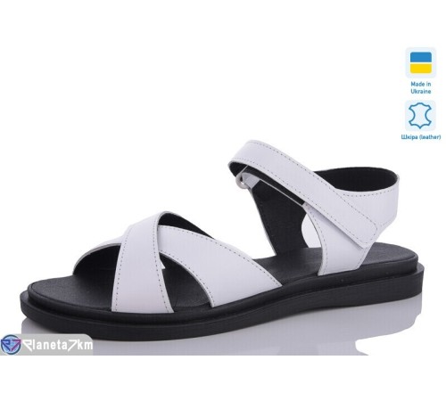 Босоніжки жіночі на літо (6 пар р.41-43) білий  "LIKA"