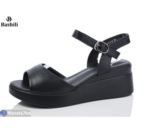 Дитячі босоніжки на літо (6 пар р.35-40) чорний  "Башили"