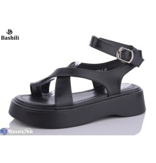 Босоніжки жіночі на літо (6 пар р.36-40) чорний  "Башили"