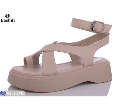 Босоніжки жіночі на літо (6 пар р.36-40) бежевий  "Башили"