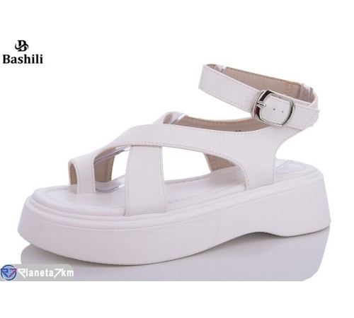 Босоніжки жіночі на літо (6 пар р.36-40) білий  "Башили"