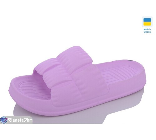 Шлепки жіночі на літо (6 пар р.36-41) фіолетовий  "INPIRE"