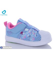 Дитячі босоніжки на літо (8 пар р.32-37) блакитний  "Comfort-baby"