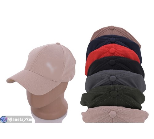 Кепка чоловіча на весну/осінь (5 шт. р.сетка 56-56) мікс  "CAROLLA"