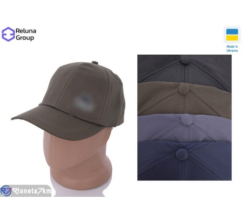 Кепка чоловіча на весну/осінь (5 шт. р.сетка One size) мікс "Raluka" Кепка чоловіча на весну/осінь (5 шт. р.сетка One size) мікс "Raluka"