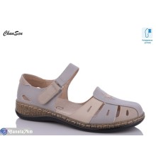 Туфлі жіночі на літо (8 пар р.37-42) сірий  "Chunsen"