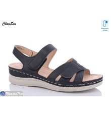 Босоніжки жіночі на літо (8 пар р.37-42) чорний  "Chunsen"