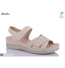 Босоніжки жіночі на літо (8 пар р.37-42) бежевий  "Chunsen"