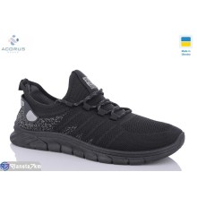 Кросівки чоловічі на літо (10 пар р.41-45) чорний  "Acorus"