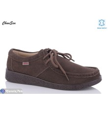Мокасіни жіночі на весну/осінь (8 пар р.37-42) коричневий  "Chunsen"