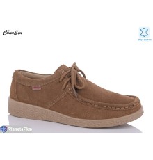Мокасіни жіночі на весну/осінь (8 пар р.37-42) коричневий  "Chunsen"