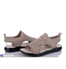 Босоніжки жіночі на літо (8 пар р.36-41) коричневий  "DIXA"