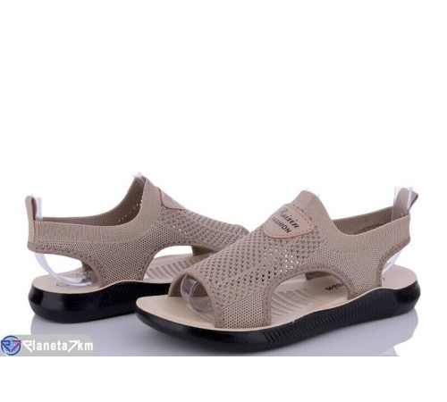 Босоніжки жіночі на літо (8 пар р.36-41) коричневий  "DIXA"