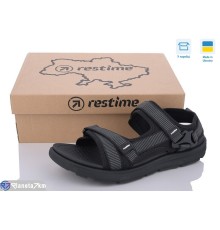 Сандалі чоловічі на літо (24 пар р.42-46) сірий  "Restime"