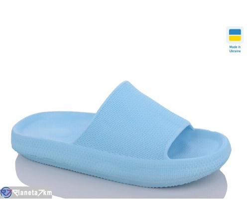 Шлепки жіночі на літо (8 пар р.36-41) блакитний "INPIRE" Шлепки жіночі на літо (8 пар р.36-41) блакитний "INPIRE"