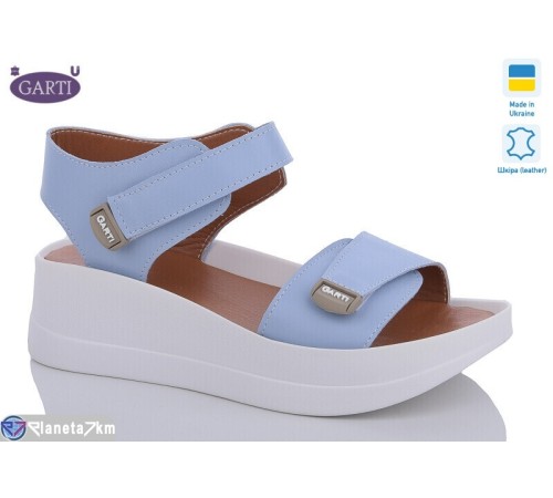 Босоніжки жіночі на літо (6 пар р.36-41) блакитний  "Garti"