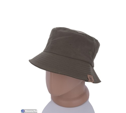 Панама чоловіча на весну/осінь (5 шт. р.сетка 56-58) зелений  "CAROLLA"