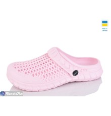 Кроки дитячі на літо (6 пар р.31-36) рожевий  "Melinda"