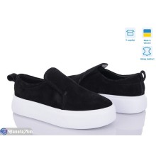 Сліпони жіночі на весну/осінь (6 пар р.36-40) чорний  "GARRA"