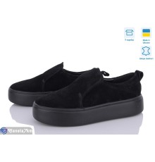 Сліпони жіночі на весну/осінь (6 пар р.36-40) чорний  "GARRA"