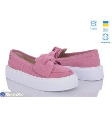 Сліпони жіночі на весну/осінь (6 пар р.36-40) рожевий  "GARRA"