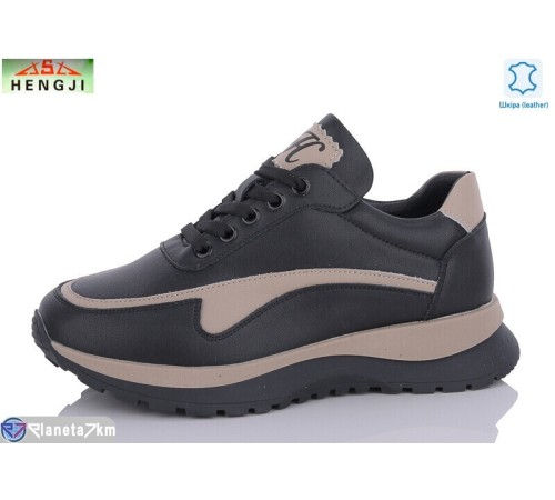 Кросівки жіночі на весну/осінь (8 пар р.36-41) чорний  "HENGJI-ELENA"