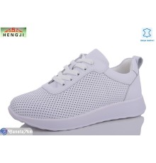 Кросівки жіночі на літо (8 пар р.36-41) білий  "HENGJI-ELENA"