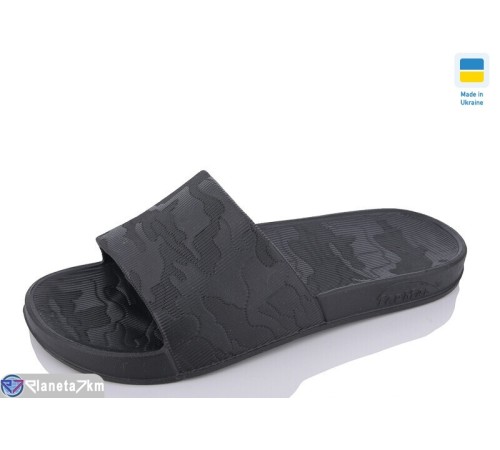 Шлепки чоловічі на літо (6 пар р.40-46) чорний  "Melinda"