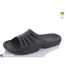 Шлепки чоловічі на літо (8 пар р.40-45) чорний  "INPIRE"