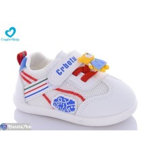 Дитячі кросівки на весну/осінь (6 пар р.16-20) білий  "Comfort-baby"