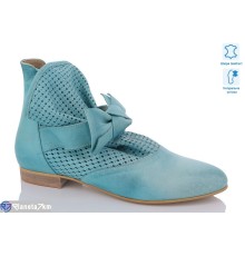 Черевики жіночі на весну/осінь (8 пар р.36-39) блакитний  "KLAKSON"