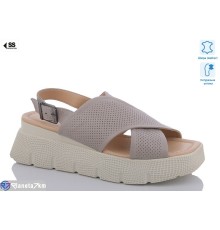 Босоніжки жіночі на літо (8 пар р.36-40) коричневий  "KLAKSON"