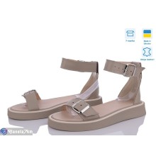 Босоніжки жіночі на літо (6 пар р.36-40) коричневий  "GARRA"