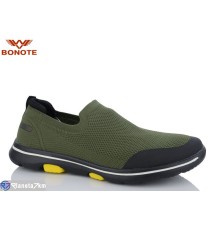 Сліпони чоловічі на літо (6 пар р.47-50) зелений  "Bonote"