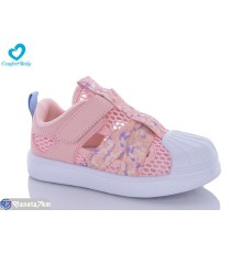 Дитячі босоніжки на літо (7 пар р.32-37) рожевий  "Comfort-baby"