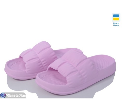 Шлепки жіночі на літо (6 пар р.36-41) рожевий  "Ladmir"