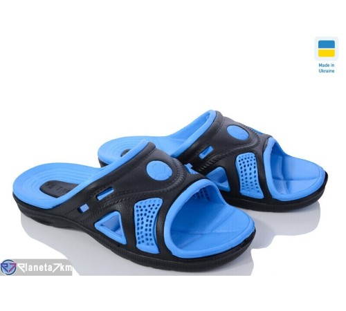 Шлепки чоловічі на літо (8 пар р.40-45) чорний  "Lexi"