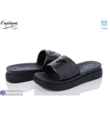 Шлепки жіночі на літо (8 пар р.36-40) чорний  "Dageni"