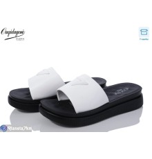 Шлепки жіночі на літо (8 пар р.36-40) білий  "Dageni"