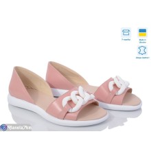 Шлепки жіночі на літо (6 пар р.36-40) рожевий  "GARRA"