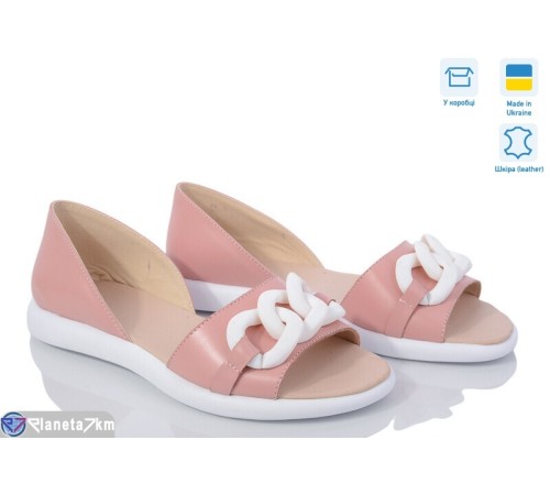 Шлепки жіночі на літо (6 пар р.36-40) рожевий  "GARRA"