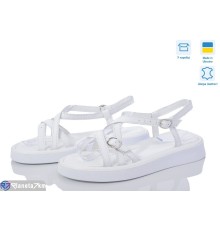 Босоніжки жіночі на літо (6 пар р.36-40) білий  "GARRA"