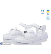 Босоніжки жіночі на літо (6 пар р.36-40) білий  "GARRA"
