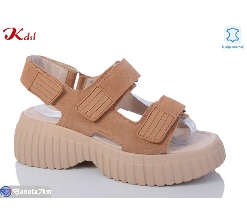 Босоніжки жіночі на літо (6 пар р.36-40) коричневий  "Jiulai-Kadisalun"