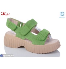 Босоніжки жіночі на літо (6 пар р.36-40) зелений  "Jiulai-Kadisalun"