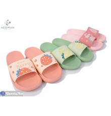 Шлепки жіночі на літо (10 пар р.36-41) мікс  "Acorus"